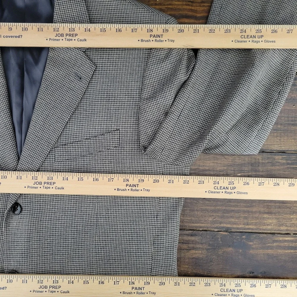 Joseph Abboud‎ Men's Sport Coat Blazer Three Button Beige Silk Wool Size 42L